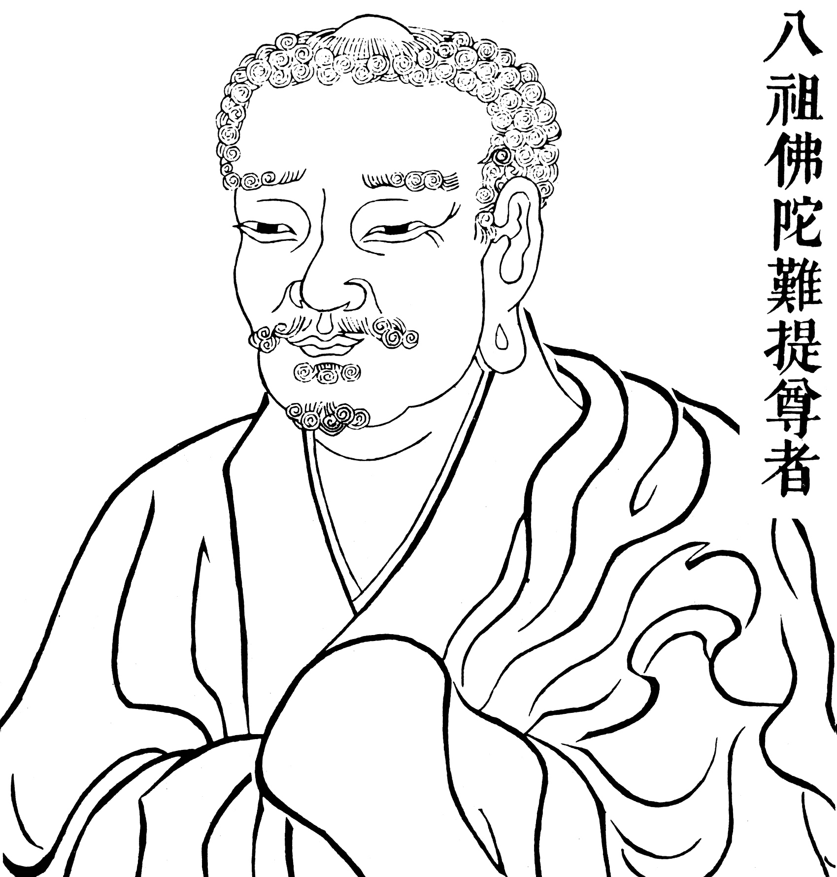 Portrait de Buddhānandi